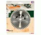 Hoja de sierra circular SPECIALD = 140 mm; taladro= 20 mm; T = 40