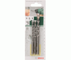 Set de 3 brocas para hormigón SDS quick5,0x100; 6,0x100; 8,0x120