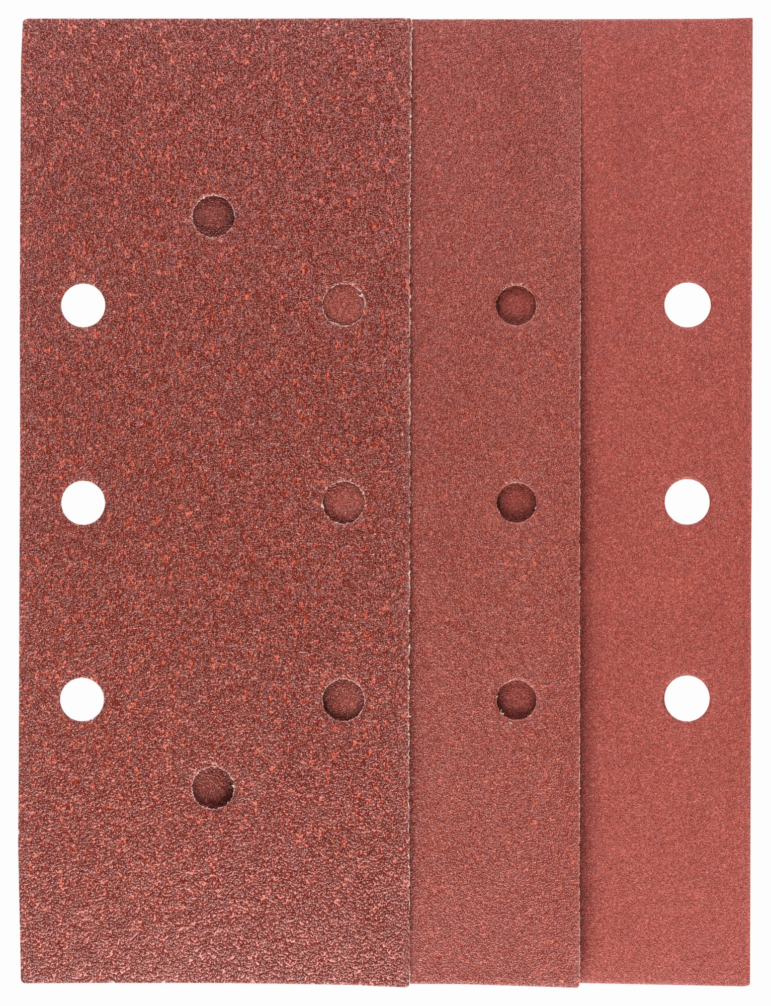 Set de hojas de lija de 10 piezas para lijadora orbital