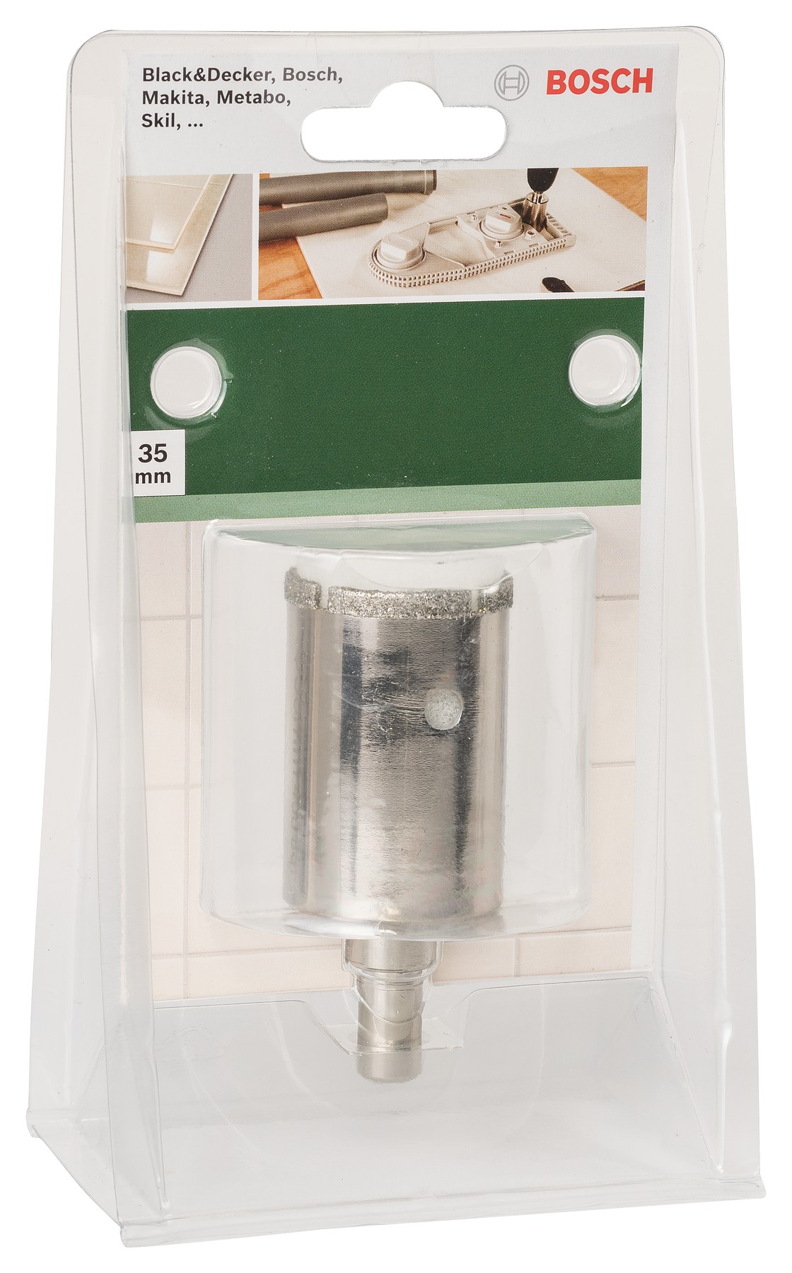 Corona de diamanteDiámetro = 35 mm