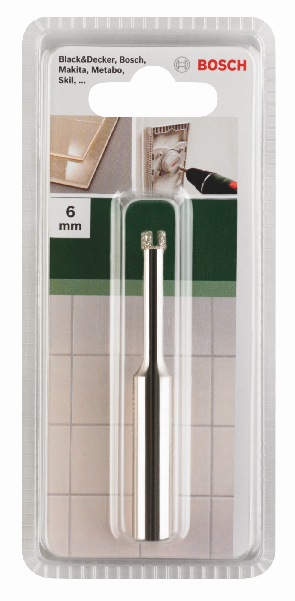 Broca de diamanteDiámetro = 6,0 mm