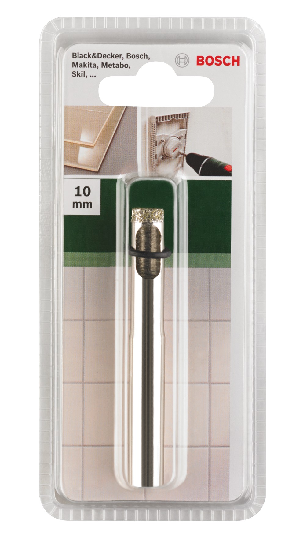 Broca de diamanteDiámetro = 10,0 mm