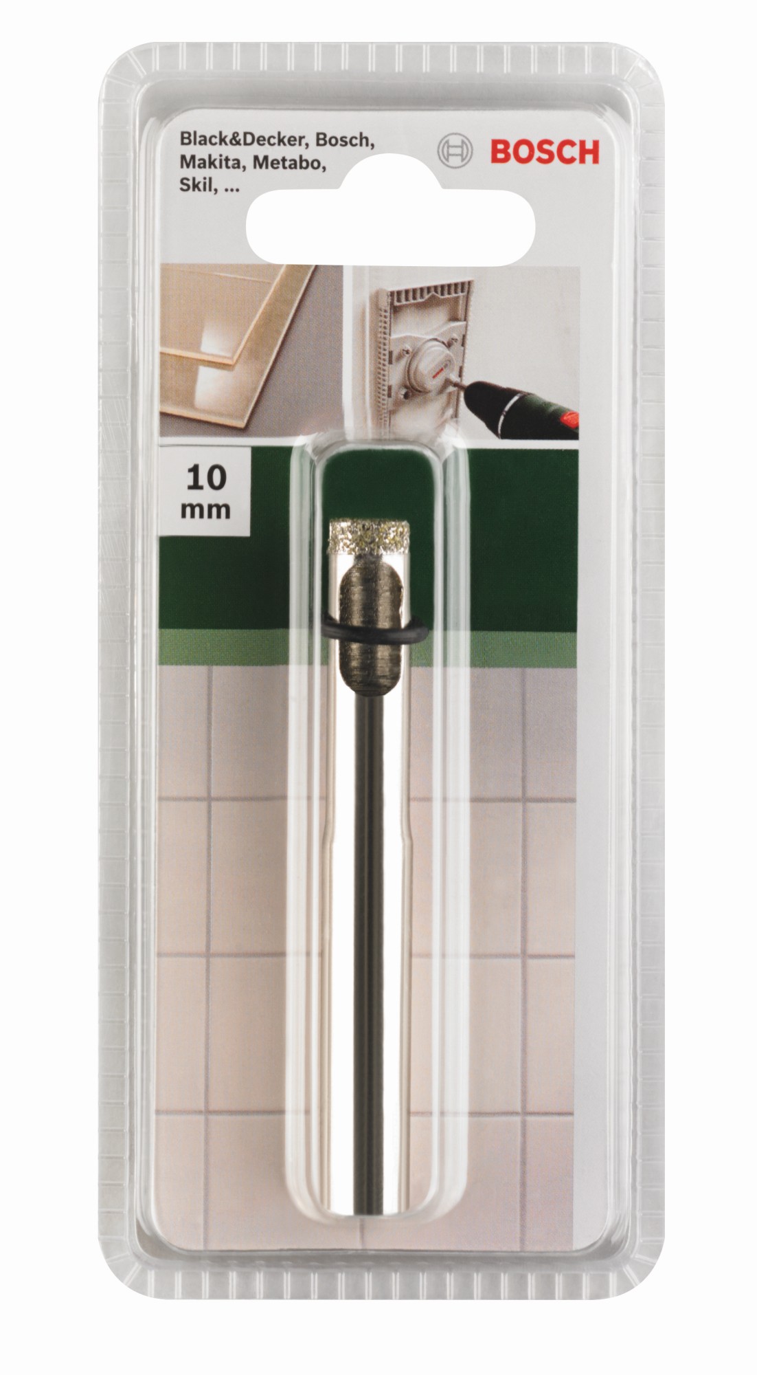 Broca de diamanteDiámetro = 10,0 mm