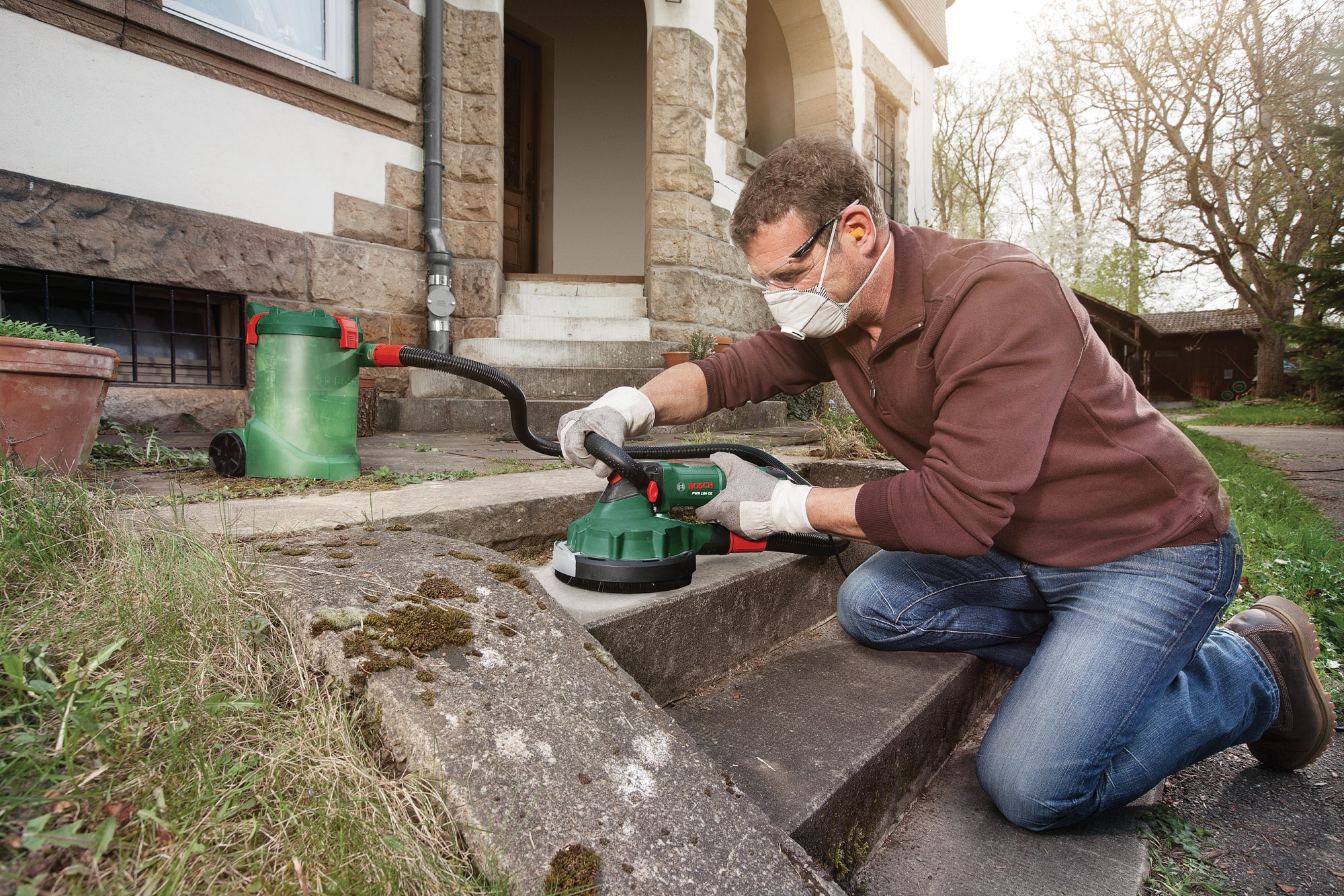 Hojas de lija PWR 180 mm K80