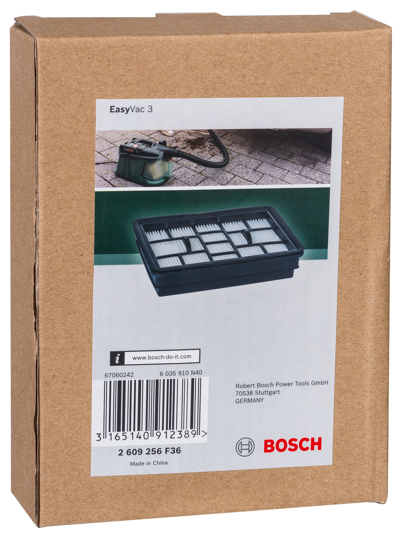 Filtro plisado plano