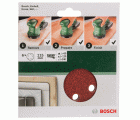 Set de hojas de lija de 6 piezas para lijadora excéntrica115 mm
