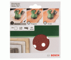 Set de hojas de lija de 5 piezas para lijadora excéntricaG = 60