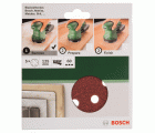 Set de hojas de lija de 5 piezas para lijadora excéntricaG = 60