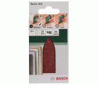Set de 5 hojas de lija para lijadora Delta, adaptadorG = 60