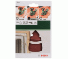 Set de hojas de lija de 10 piezas para lijadora múltipleG = 120