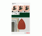 Set de hojas de lija de 6 piezas para lijadora múltipleG = 80, 120, 180