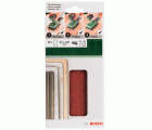 Set de hojas de lija de 10 piezas para lijadora orbitalG = 60, 120, 180