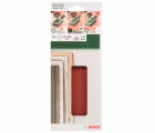 Set de hojas de lija de 10 piezas para lijadora orbitalG = 120