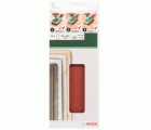 Set de hojas de lija de 10 piezas para lijadora orbitalG = 60, 120, 180