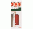Set de hojas de lija de 10 piezas para lijadora orbitalG = 120
