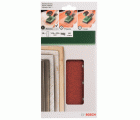 Set de hojas de lija de 10 piezas para lijadora orbitalG = 60