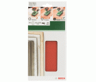 Set de hojas de lija de 10 piezas para lijadora orbitalG = 180
