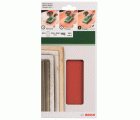 Set de hojas de lija de 10 piezas para lijadora orbitalG = 240