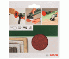 Set de hojas de lija de 5 piezas para amoladora angular y taladradoraD = 125 mm; G = 40, 5 unidades