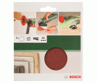 Set de hojas de lija de 5 piezas para amoladora angular y taladradoraD = 125 mm; G = 80, 5 unidades