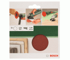 Set de hojas de lija de 5 piezas para amoladora angular y taladradoraD = 125 mm; G = 120, 5 unidades