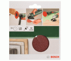 Set de hojas de lija de 5 piezas para taladradoraD = 125 mm; G = 40, 5 unidades