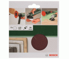 Set de hojas de lija de 5 piezas para taladradoraD = 125 mm; G = 80, 5 unidades