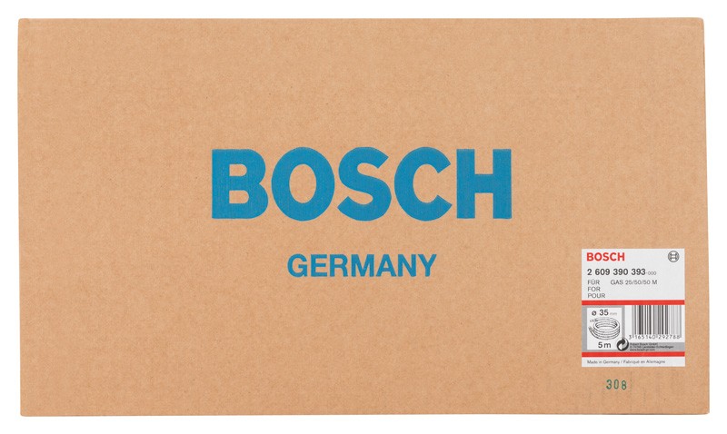 Mangueras normales para extractores de polvo con cierre de bayoneta