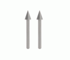 Fresa de alta velocidad 6,4 mm