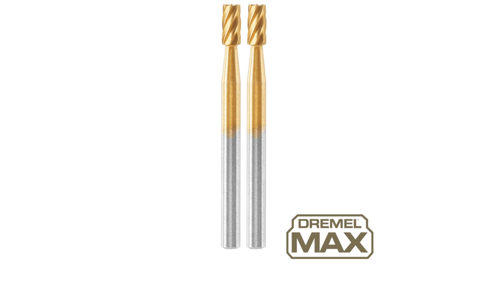 2 brocas de tallado Dremel Max 194DM de 3,2 mm