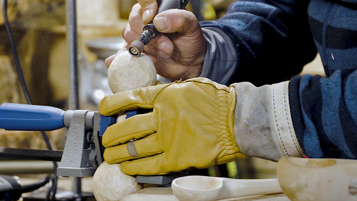 Banda de lijar y mandril 13 mm, grano 60