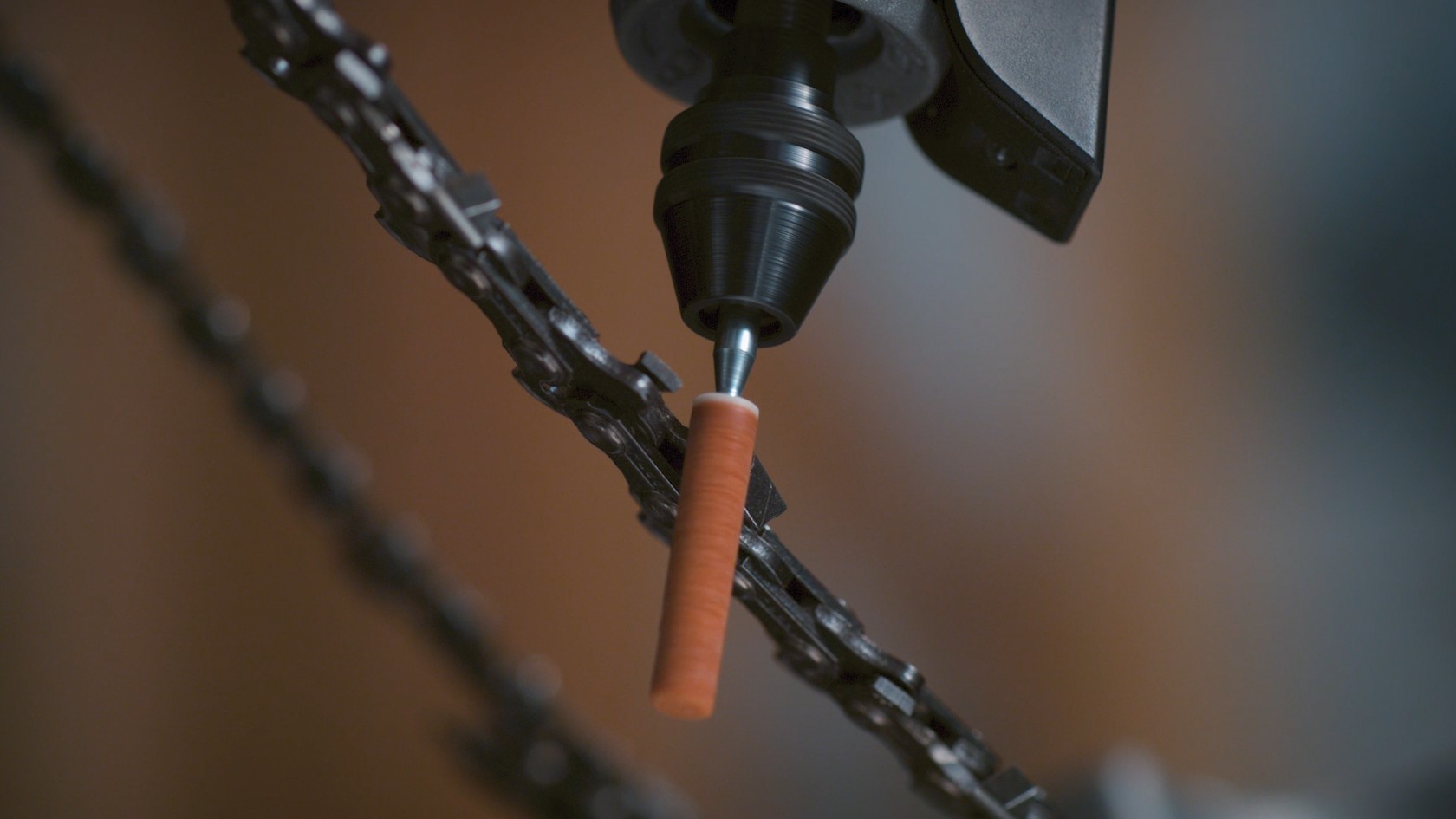 Punta de amolar para afilar sierras de cadena 4,8 mm