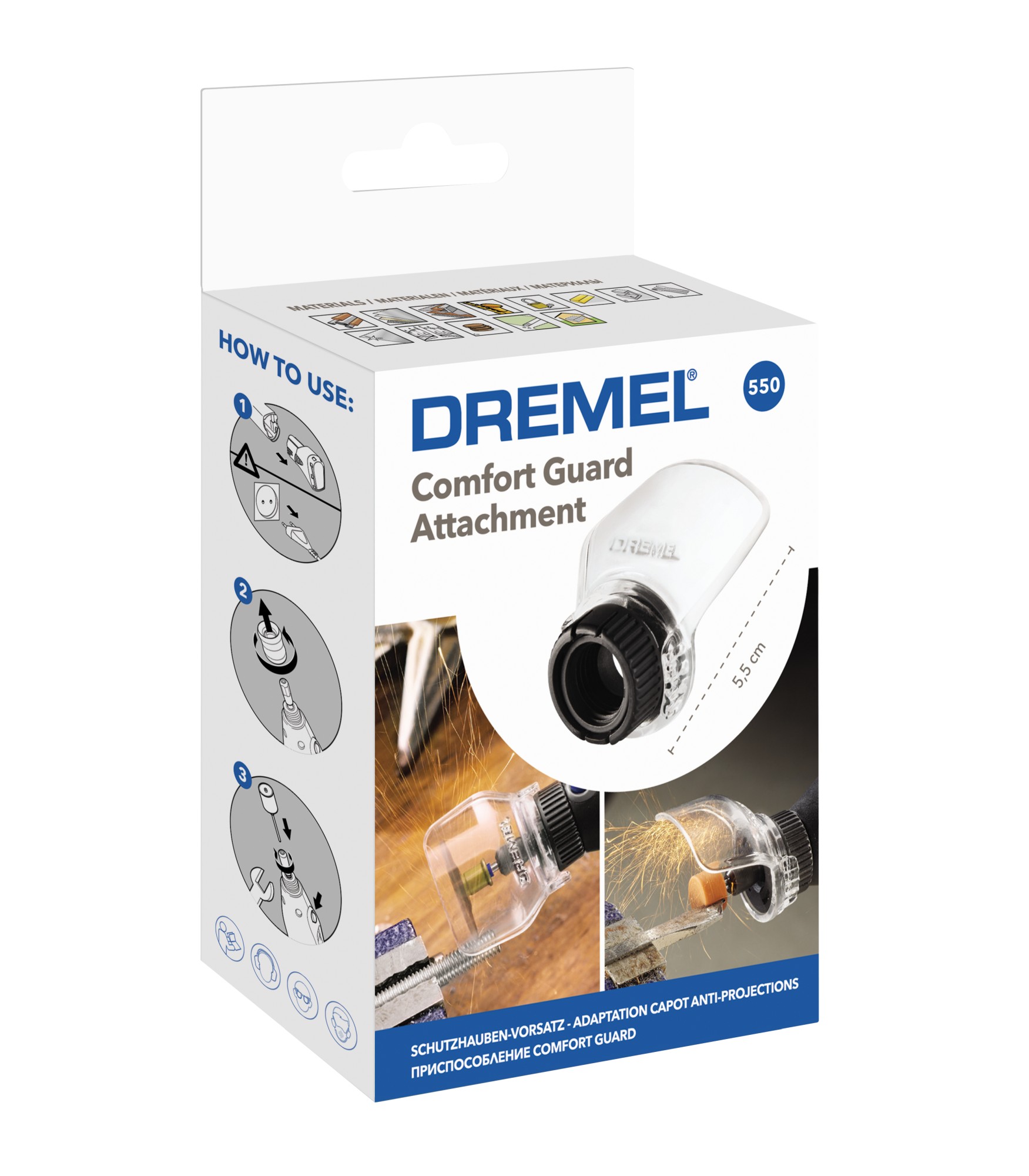 Complemento de resguardo de protección DREMEL 550
