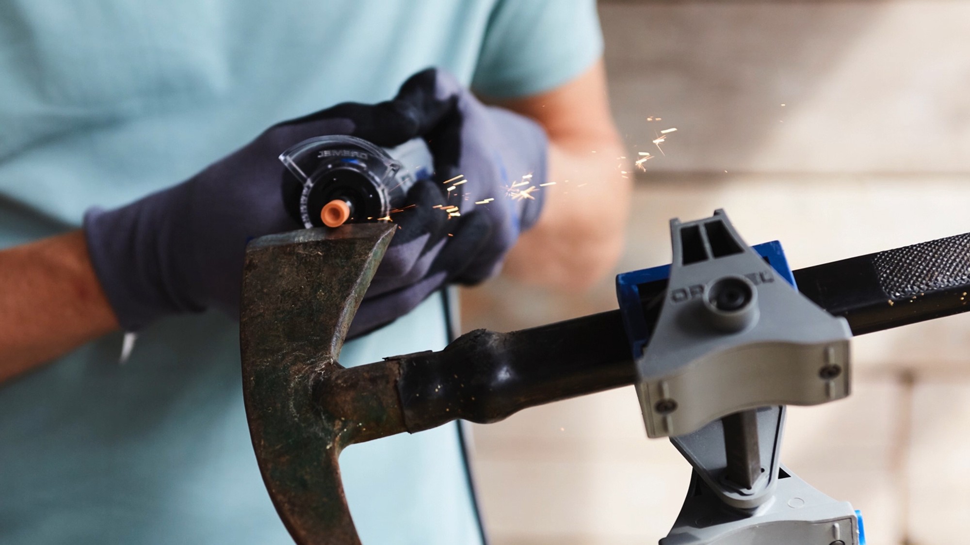 Punta de amolar de óxido de aluminio 9,5 mm