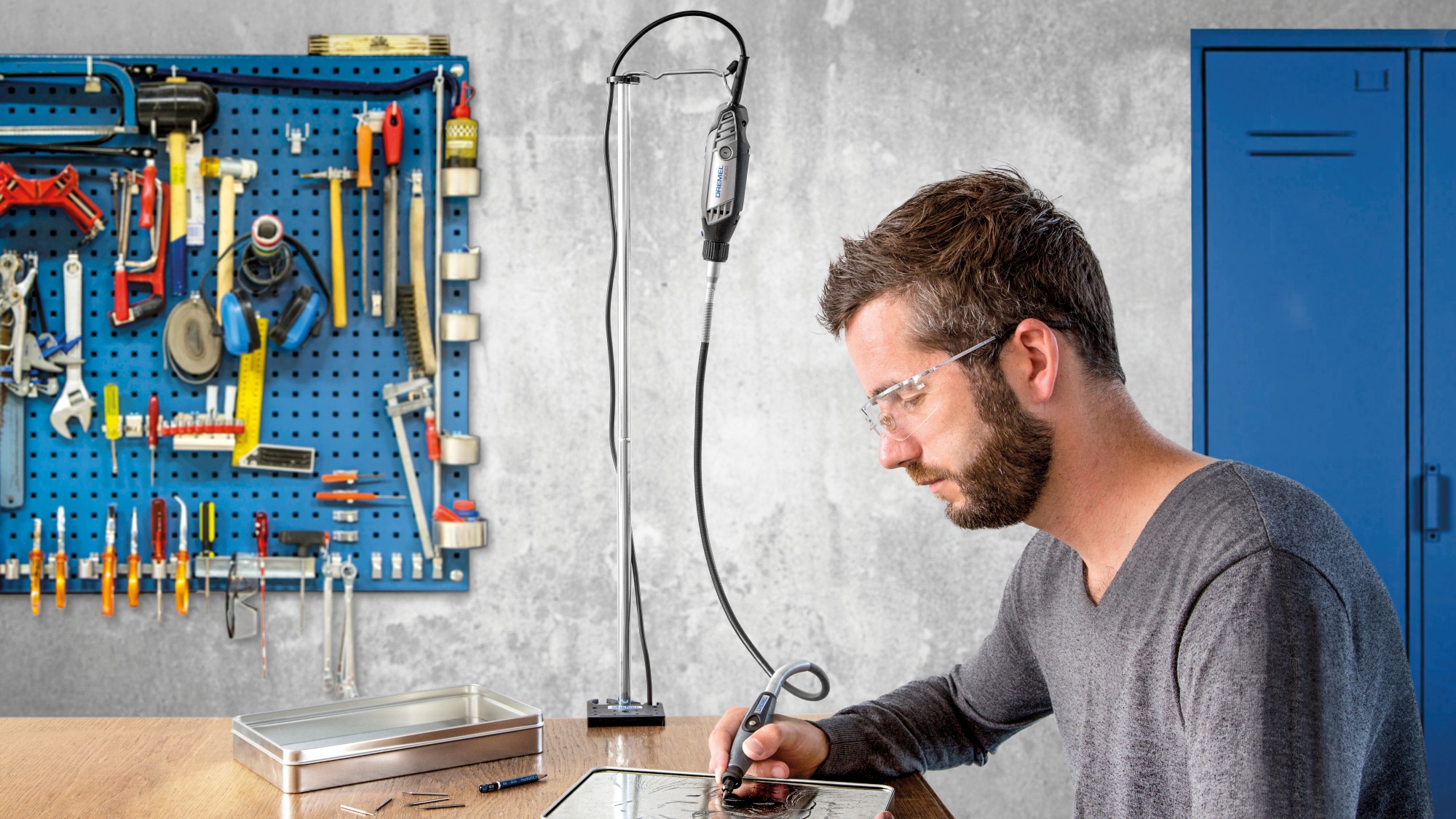 Soporte para eje flexible DREMEL 2222