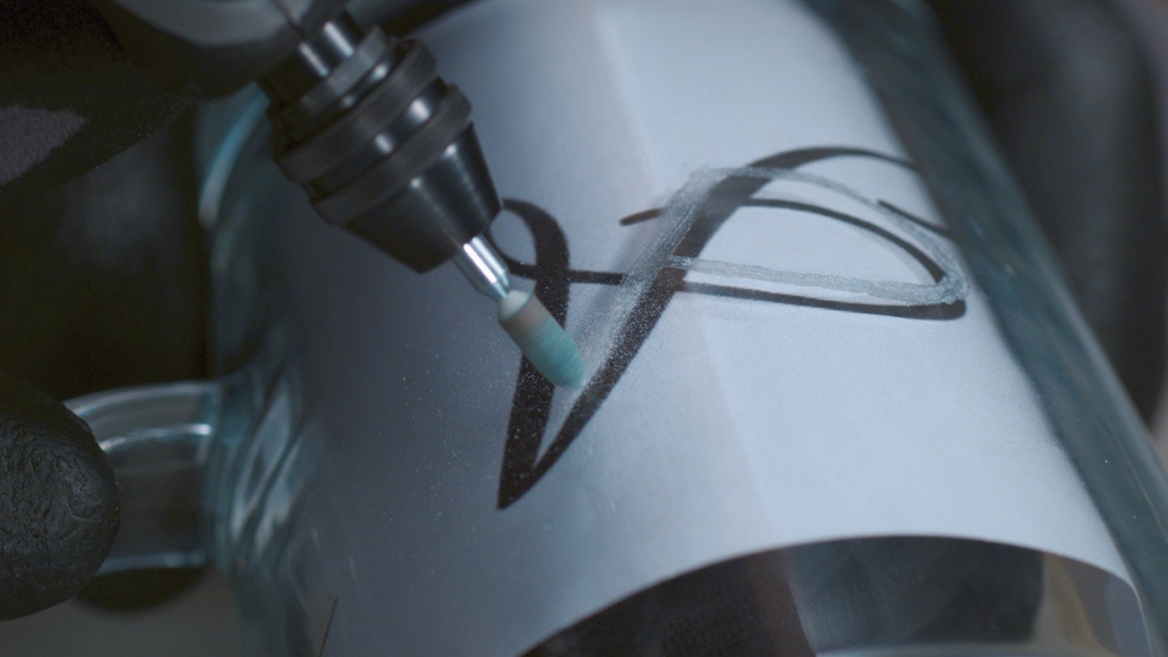 Punta de amolar de carburo de silicio 3,2 mm