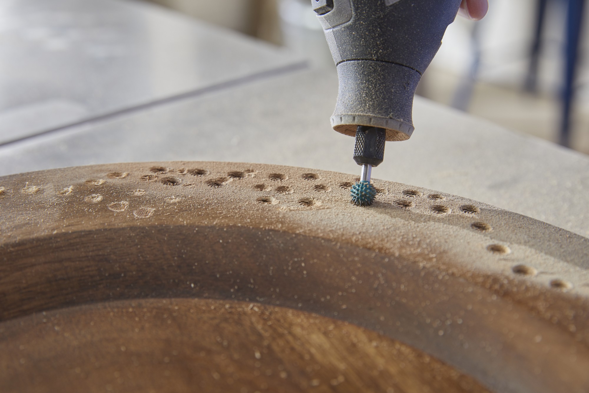 Broca de tallado Dremel MAX 9951 Power Carving, 9 mm esférica