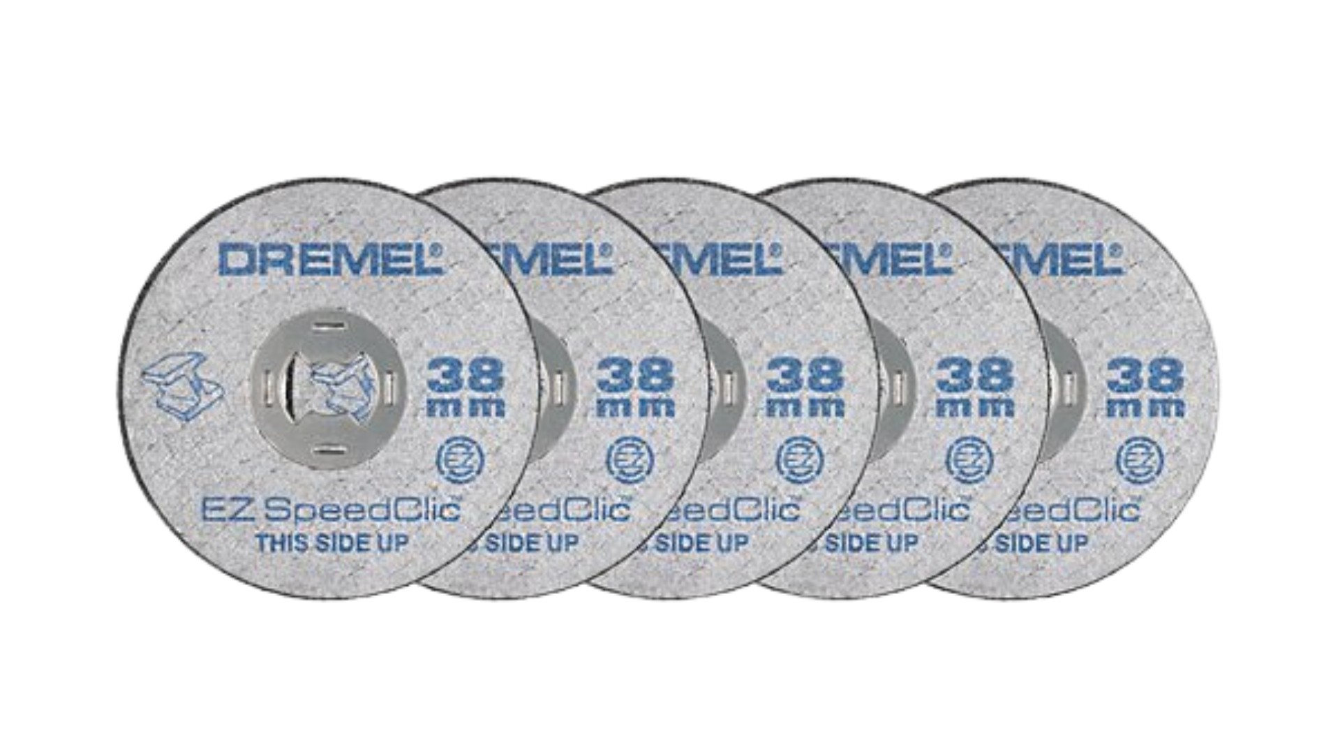 DREMEL® EZ SpeedClic: kit de 5 unidades de discos de corte para metal.