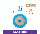 Disco de lijar de alto rendimiento Dremel MAX SC411DM, 3,2 mm