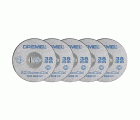 DREMEL® EZ SpeedClic: kit de 5 unidades de discos de corte para metal.