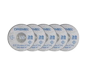 DREMEL® EZ SpeedClic: kit de 5 unidades de discos de corte para metal.