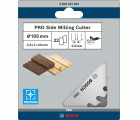 Hoja fresadora lateral PRO, 105 x 20 x 2,8 mm, 22 dientes