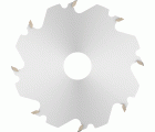 Hoja fresadora lateral PRO, 105 x 22 x 4 mm, 8 dientes