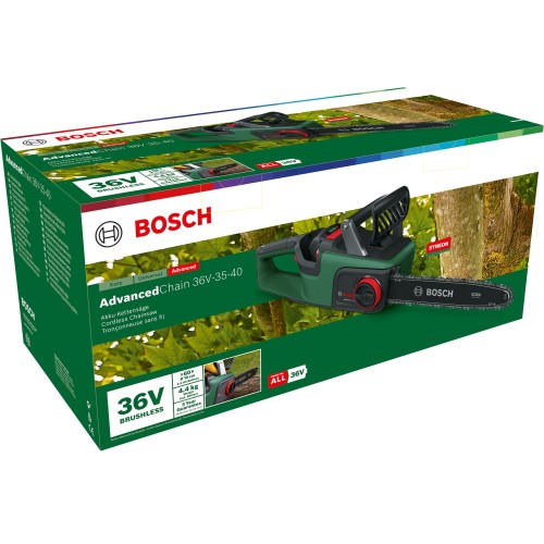 Sierra de cadena a batería AdvancedChain 36V-35-40