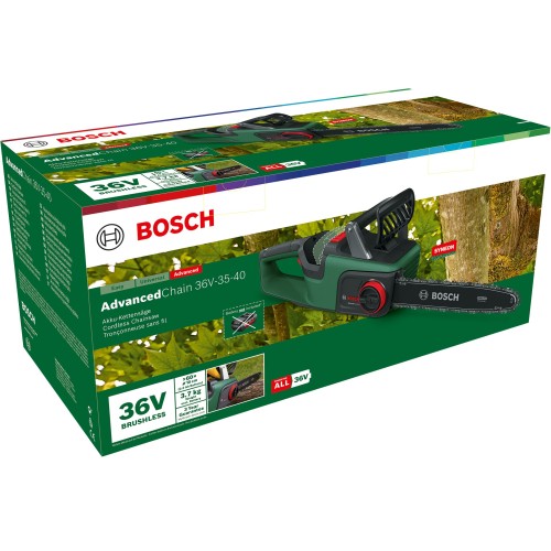Sierra de cadena a batería AdvancedChain 36V-35-40