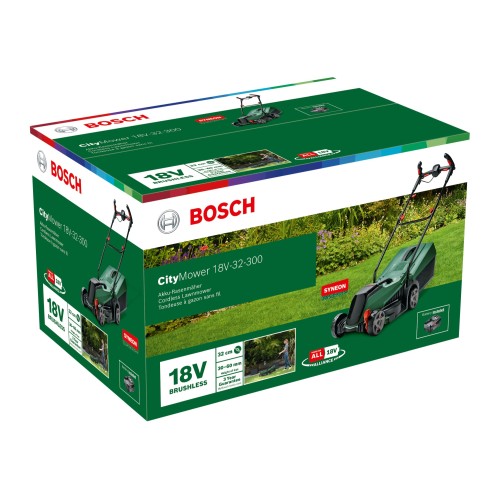 Cortacésped de batería CityMower 18V-32-300