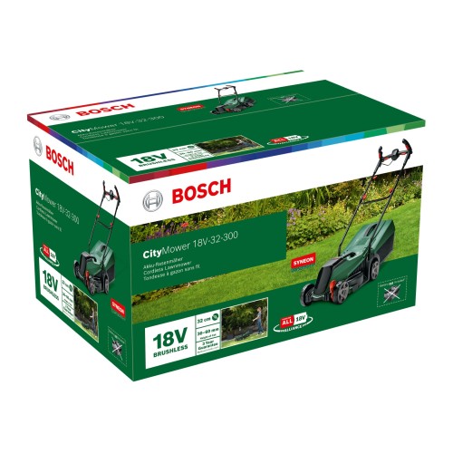 Cortacésped de batería CityMower 18V-32-300
