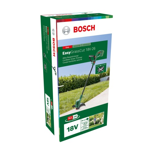 Cortabordes a batería EasyGrassCut 18 V-26
