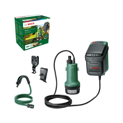 Bombas a batería para el agua de la lluvia GardenPump 18V-2000