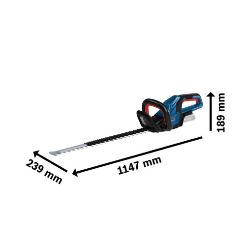Tijeras cortasetos a batería GHE 18V-60